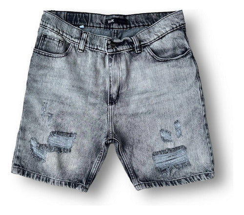 Turk Bermuda Jean Hombre Roturas / Turk Kross 004 1