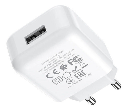 Adaptador Pared 1 Usb Hoco N2 1