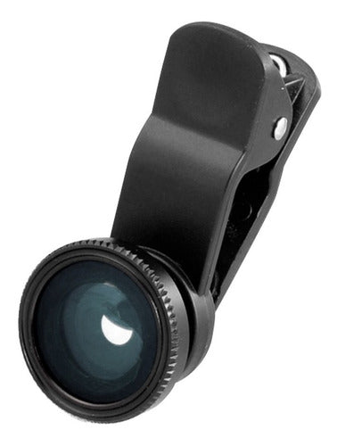 Portable Phone Camera Lens Kit - Fish Eye, Wide Angle, Macro 0