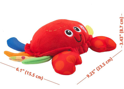 Winfun Soft Crab Doll with Vibration and Sound 1