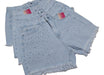 Kleff Denim Short Jeans Denim Rigido Con Brillos Ultima Tendencia 6