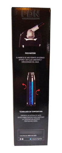 Lumilagro Thermos Inox. C1 + Mate B + Straw 340 - Fdn 6