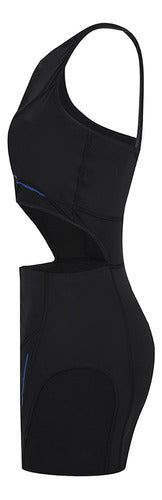adidas Women's Black Hiit Heat Tailored Training Body Suit by Dexter 3