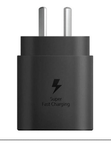Samsung C Turbo 25W Charger + Cable Mod S20 21 22 Plus - Black 1