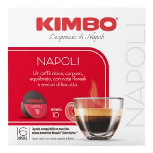 Capsulas Kimbo Napoli 16 Uni 0