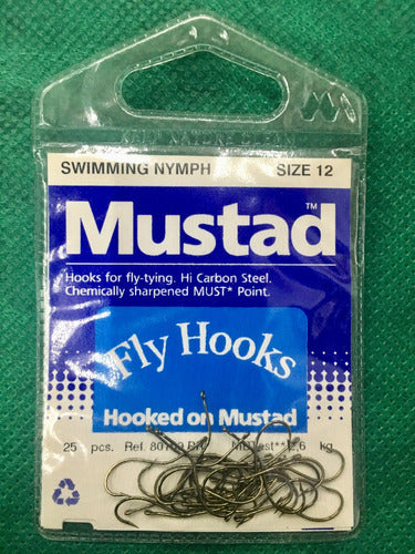 Anzuelo Mustad 80150br #12 Atado Moscas X25 Unid (progg) 4