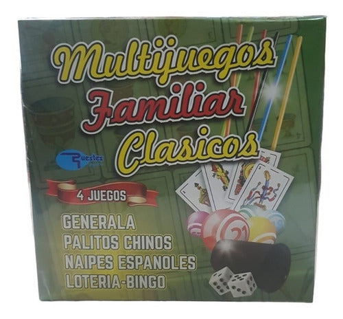 Ruestes Multijuegos Familiar Clasico De Mesa 0