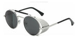 Round Retro Steampunk Folding Sunglasses A011 24