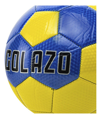 Generic Golazo Football Nº5 Yellow and Light Blue FDF303 1