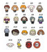 40 Uns Parches Bordados De 10 Cm Anime, Comics, H Potter 3