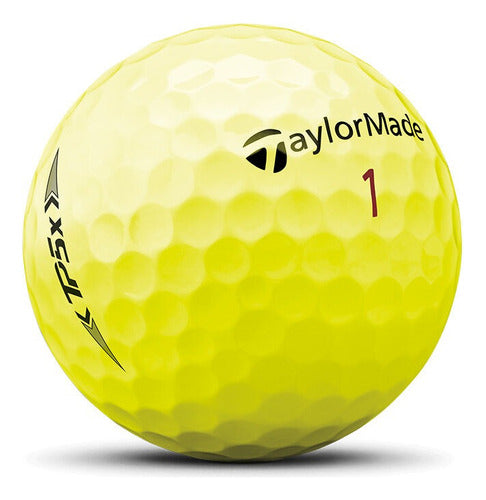 TaylorMade TP5x Yellow Golf Balls 0