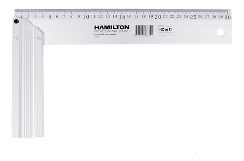 Hamilton High-Strength Aluminum Square 30cm 0