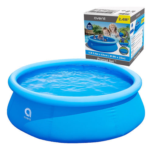 Piscina Jilong Gomón Inflable 2074 L 240x63cm - El Rey 0