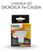 Candela Lampara Dicroica Led Gu10 7w Luz Fria/Calida X 10 Unidades 1