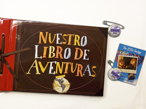 Nuestro Libro De Aventuras Up Album Kraft C/lap + Insignias 0