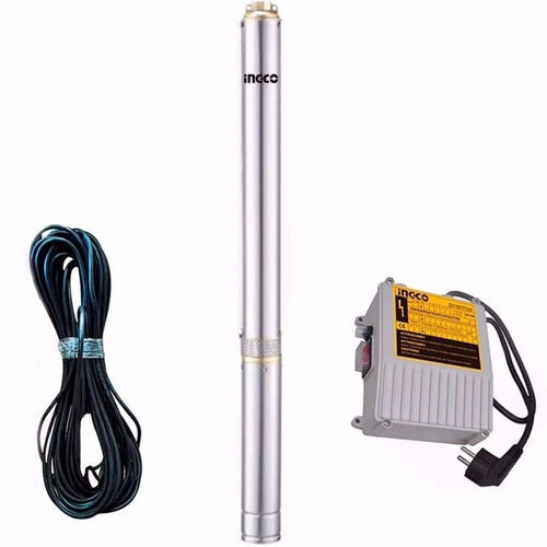 Ingco Submersible Pump Semi-Deep Well Stainless Steel 550W DPW5501 K 0