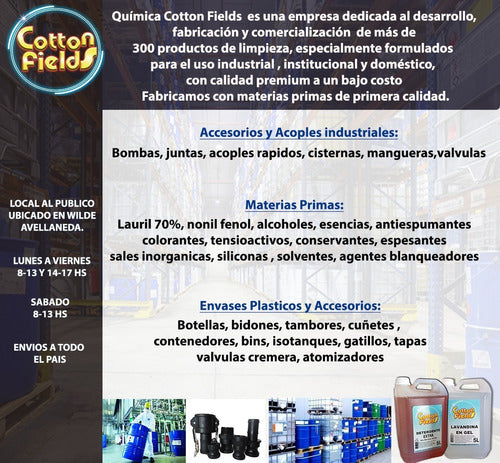 Quimica Cotton Fields Guar Hidroxipiltrimonio Cloruro Espesante Jaguar C13s X 250g 4