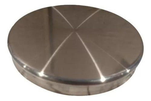 A-rail Stainless Steel Cap for Pipe (1 1/2 Inch) 38.1 Mm 0