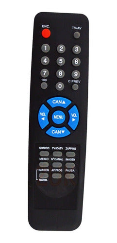Remote Control for TV Admiral Audinac Diplomatic Grundig 84 Zuk 0