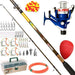 Waterdog Complete Fishing Kit Reel 2 Rule + Rod 2.10 + Tackle Box 0