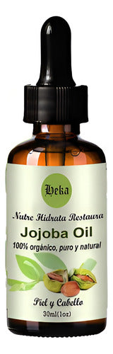 HEKA Aceite De Jojoba, Puro Orgánico Prensado 100% Natural!!! 0