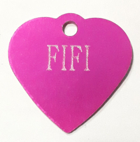 Heart-Shaped Pet ID Tags 16