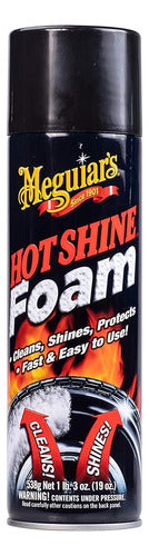 Meguiar's G13919 Hot Shine Tire Foam, Brillo De Neumático En 0