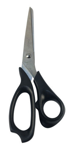 Office Scissors 21 cm Stainless Steel - Fabric - Plastic Handle Set of 6 0