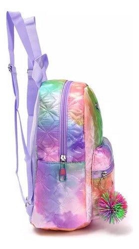 Skora 11'' Multicolor Children's Backpack 31500 + Keychain 2