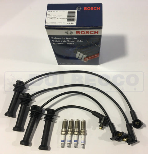 Bosch Cables and Spark Plugs Ford Escort Mondeo 1.8/2.0 16V Zetec 1