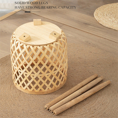 Iluminarás Medium Bamboo Boho Style Planter 7