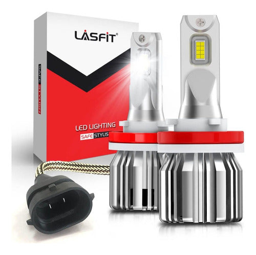 LASFIT H11 H8 H9 LED Bulbs with Cooling Fan 0