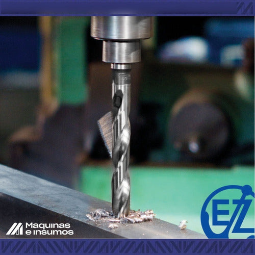 Ezeta Brand Cylindrical Drill Bit 13 mm High-Speed Steel 4