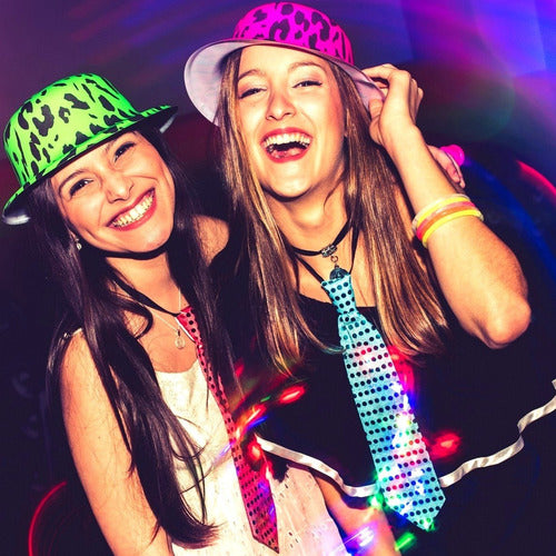 20 Fluo Party Hats Combo - Assorted Styles 5