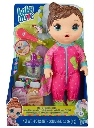 Baby Alive Prepare My Medicine Dark Baby Doll 0