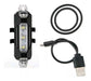 USB Rechargeable Bike LED Light Front or Rear 2