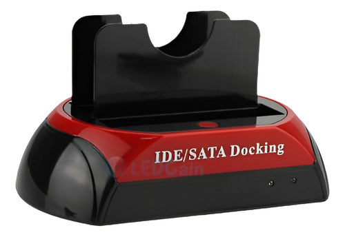 Todo En 1 HDD Docking Station Dual USB 2.0 IDE SATA 0