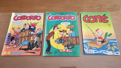 Lote 3 Historietas Revistas Comics Condorito Coné Andina 0