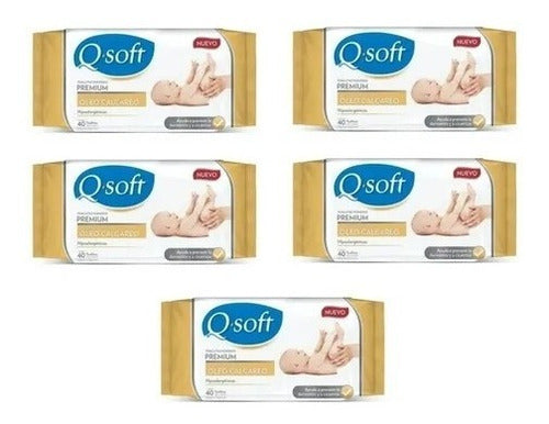 Q-Soft 200 Q Soft Premium Baby Wet Wipes Oleo Calcáreo 0