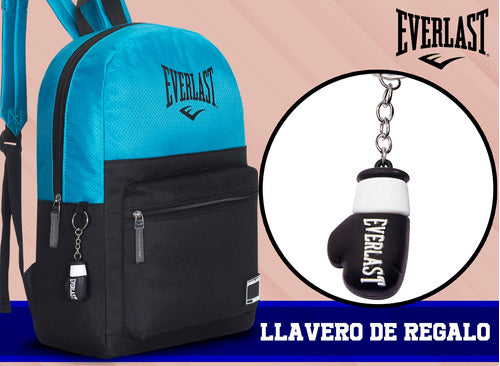 Everlast New York Notebook Backpack with Boxing Glove Keychain 6