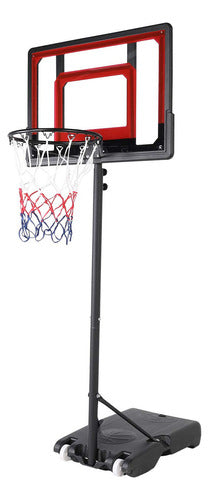 Basketball Hoop For Kids Outdoor Basketball Goal Portable B. 0