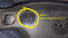 Generic Flexible Button Horn Astra Repair Steering Wheel Cap 3