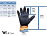 G & F Products Winter Gloves 100% Waterproof for Outdoors Cold Weather Orange 4