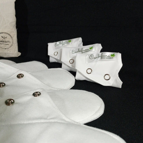Reusable Menstrual Cloth Pads Pack X5 1
