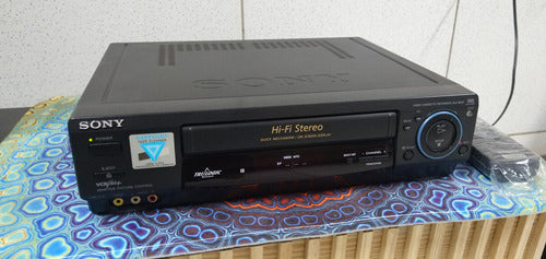 Vídeocassete Sony Slv-88hfbr - Impecável 0