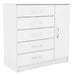 Tiendamax Comfortable 5 Drawer and 1 Door Chest of Drawers with Free Assembly 5