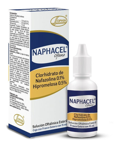 Naphacel® Ofteno 15ml | Solución Oftálmica 0