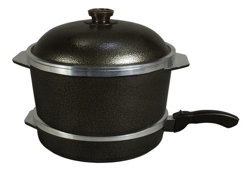 Set Cookware Pot + Pan 25 Cm Doña Tina No Teflon Offer 4