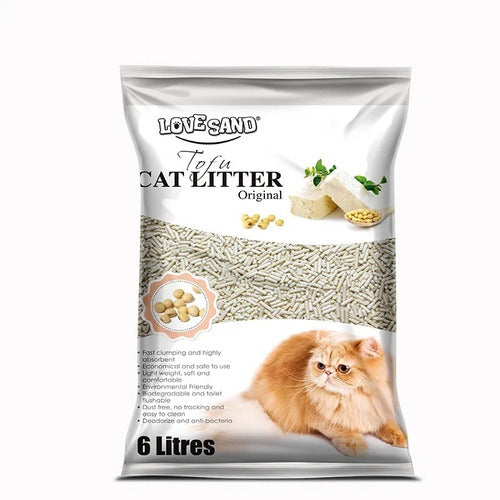 Love Sand Tofu Cat Litter 6L 0