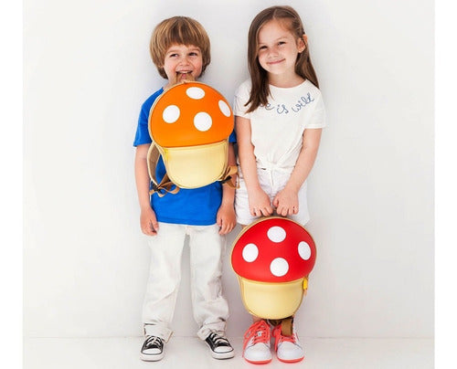 Children's Ladybug Mushroom Backpack for School Kids 2